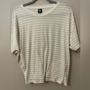 REI Coop Beyonder striped‎ shirt XL